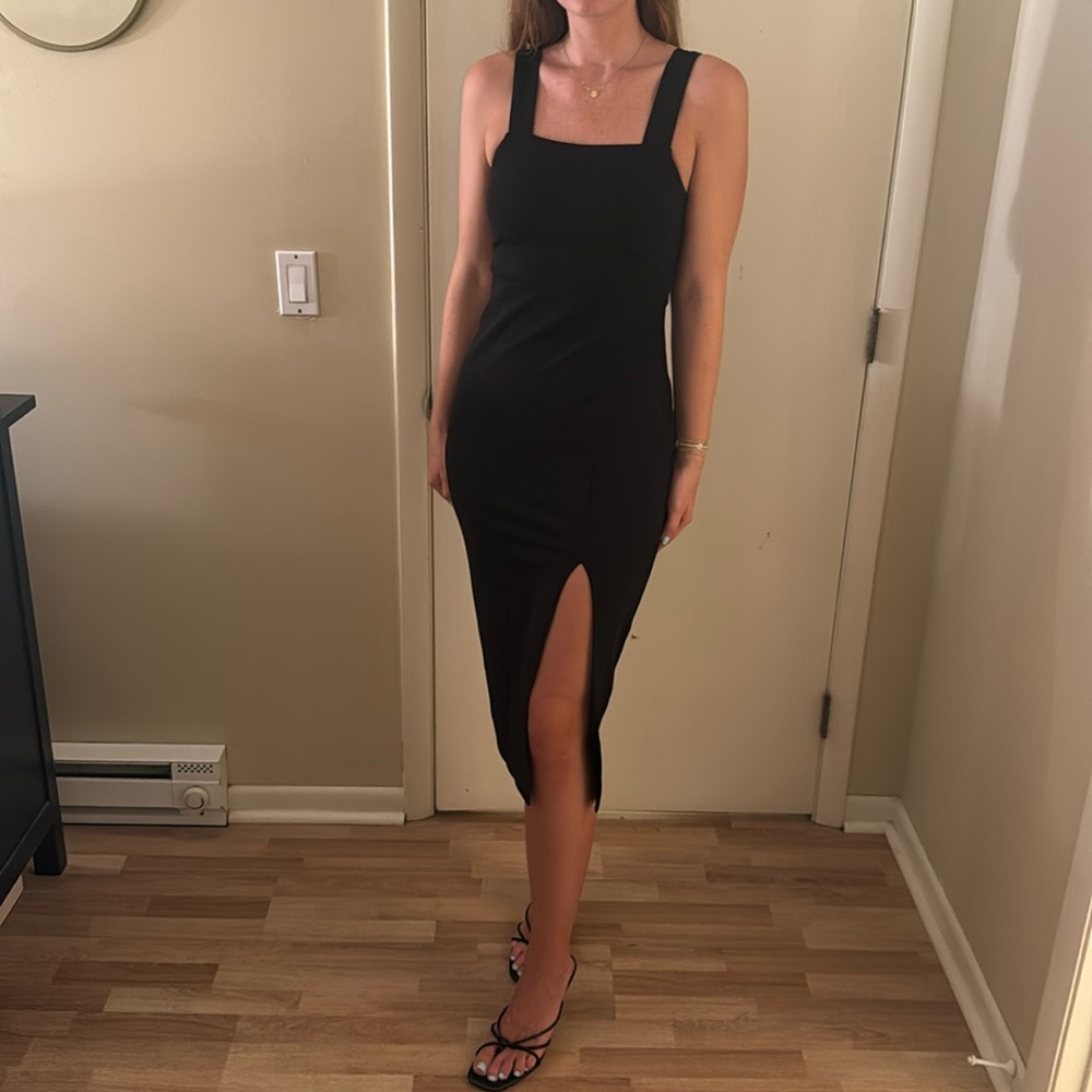 Black formal dress